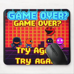 Tapis De Souris Retro Revival Pixel Art Gaming Pad - Revivez