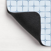 Tapis De Souris Retro Romance Mousepad, Bleu (Coin)