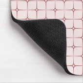Tapis De Souris Retro Romance Mousepad, Rouge (Coin)
