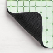 Tapis De Souris Retro Romance Mousepad, Vert (Coin)