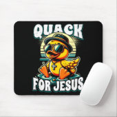 Tapis De Souris Retro Rubber Duck Christian Rubber Ducky Quacks Fo (Avec souris)