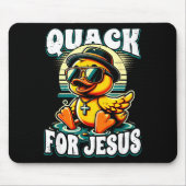 Tapis De Souris Retro Rubber Duck Christian Rubber Ducky Quacks Fo (Devant)