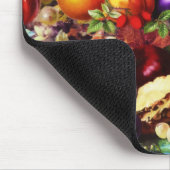 Tapis De Souris Retro Rustique Fruit Fruit Fruit Fruit Tropical Ét (Coin)
