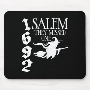 Tapis De Souris Retro sorcière Salem 1692 Ils Ont Manqué Une Sorci