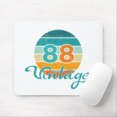 Tapis De Souris Retro Sunset 88 Vintage Distressed (Avec souris)