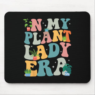 Tapis De Souris Retro Super Dans Mon Plante Lady Era Xmas Gardenin