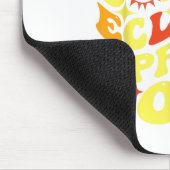 Tapis De Souris Rétro Super total Éclipse solaire 08 avril 2024 (Coin)