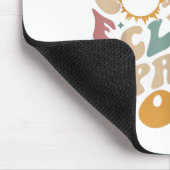 Tapis De Souris Rétro Super total Éclipse solaire 08 avril 2024 (Coin)