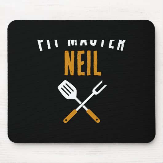 Tapis De Souris Retro T Master Name Funny Id Smoke That  (Devant)