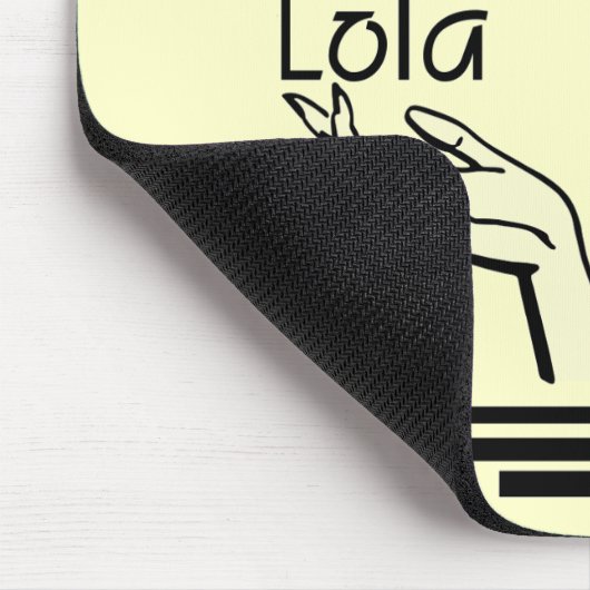 Tapis De Souris Rétro T-shirts et cadeaux de Lola (Coin)