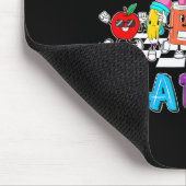Tapis De Souris Retro Teaching Future Leaders Groovy Teacher Back  (Coin)