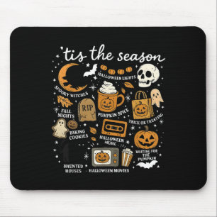 Tapis De Souris Retro Tis Saison Drôle Halloween Saison Automne G