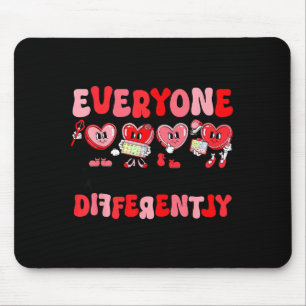 Tapis De Souris Rétro Tout le monde communique différemment Autism