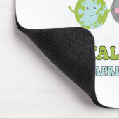 Tapis De Souris Rétro Tout Le Monde S'Aligner Total Solaire Eclips (Coin)