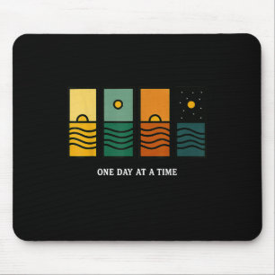 Tapis De Souris Retro Un Jour À La Fois Citation Motivationnelle R