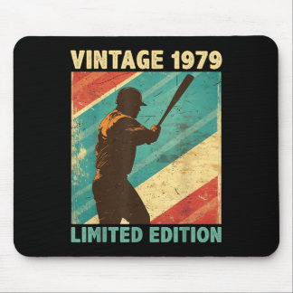 Tapis De Souris Retro Vintage 1979 Baseball Lover Limited Edition