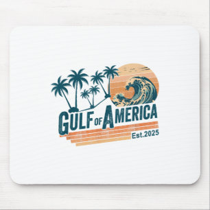 Tapis De Souris Retro Vintage Gulf Of Us America 2025 American Fla