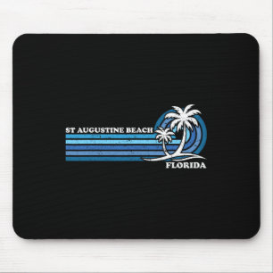 Tapis De Souris Retro Vintage vacances en famille Floride St. Augu
