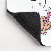 Tapis De Souris Retro Western Halloween Cute Ghost Funny Boot Scoo (Coin)