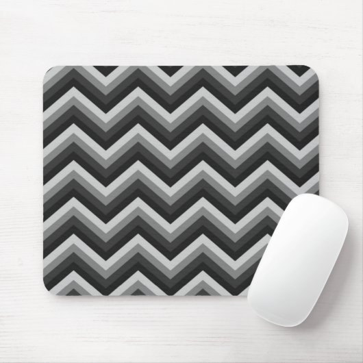 Tapis De Souris Rétro zigzag Chevron de motif (Avec souris)