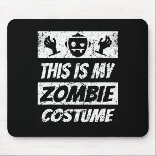 Tapis De Souris Retro Zombies Halloween Garçons Enfants Costume am