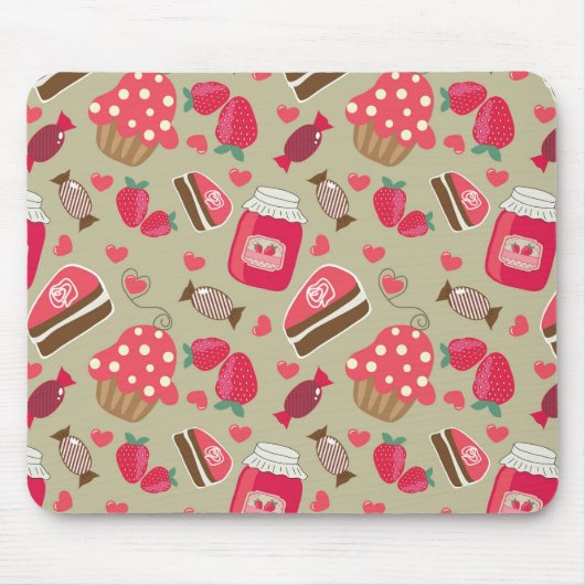 Tapis De Souris Rétros bonbons (Devant)