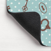 Tapis De Souris Rétros clés de Valentine (Coin)
