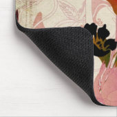 Tapis De Souris Rétros fleurs Mousepad (Coin)