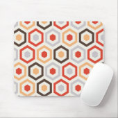 Tapis De Souris Rétros hexagones (Avec souris)