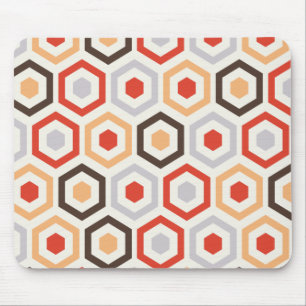 Tapis De Souris Rétros hexagones