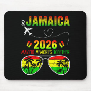 Tapis De Souris Réunion de famille en Jamaïque 2026 Création de so