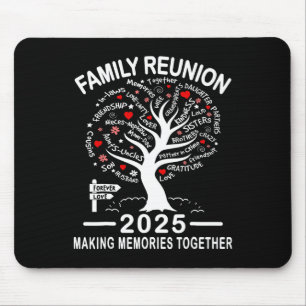 Tapis De Souris Réunion familiale 2025 Réunion jumelée de la famil