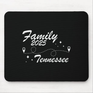 Tapis De Souris Réunion familiale Tennessee Road Trip 2025 Summer