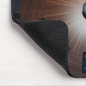 Tapis De Souris Réunion numérique circulaire (Coin)