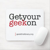 Tapis De Souris Réussissez votre geek (Avec souris)