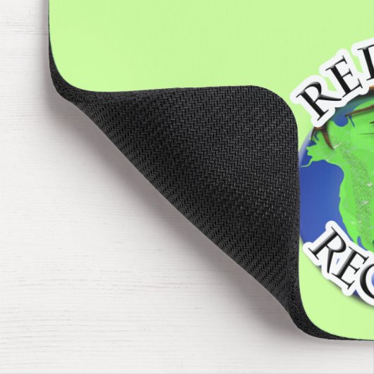 Tapis De Souris Réutiliser le cycle ReDuce (Coin)