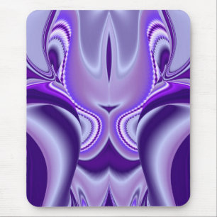 Tapis De Souris Rêve de fleurs violettes, Imaginaire Abstrait Rain