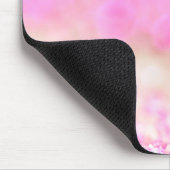 Tapis De Souris Rêve rose de scintillement de parties (Coin)