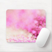 Tapis De Souris Rêve rose de scintillement de parties (Avec souris)