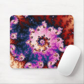 Tapis De Souris Rêve rose - Fractal Mousepad (Avec souris)