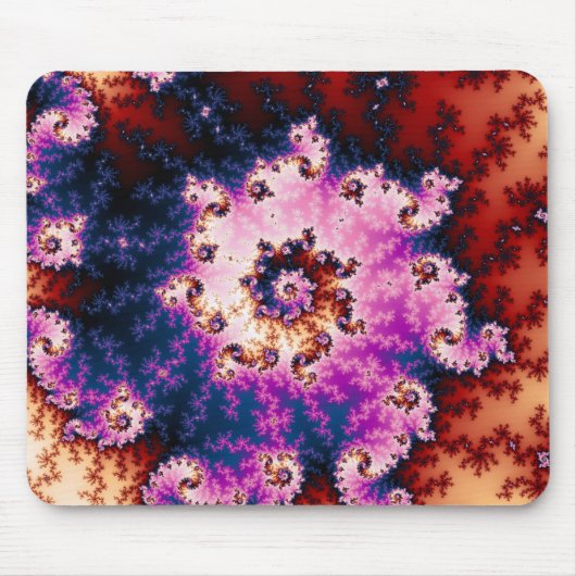 Tapis De Souris Rêve rose - Fractal Mousepad (Devant)