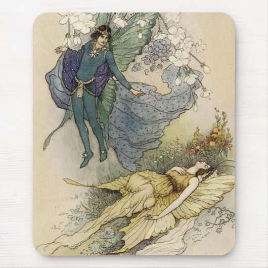 Tapis De Souris Réveille-toi quand quelque chose de vide est proch (Devant)