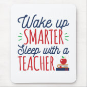 Tapis De Souris Réveillez-vous dormez intelligemment avec un ensei (Devant)