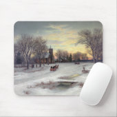 Tapis De Souris Réveillon de Noël (Avec souris)