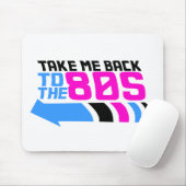 Tapis De Souris Revenez aux années 80 (Avec souris)