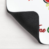 Tapis De Souris Rêver chic de Noël de vin (Coin)
