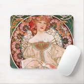 Tapis De Souris Rêverie Alphonse Mucha (Avec souris)