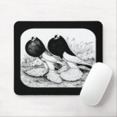 Tapis De Souris Reverseing Pigeons extérieurs (Avec souris)