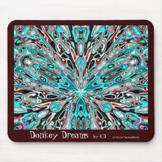 Tapis De Souris Rêves d'âne par KD Mousepad (Devant)