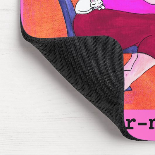 Tapis De Souris Rêves dans son réseau (Coin)